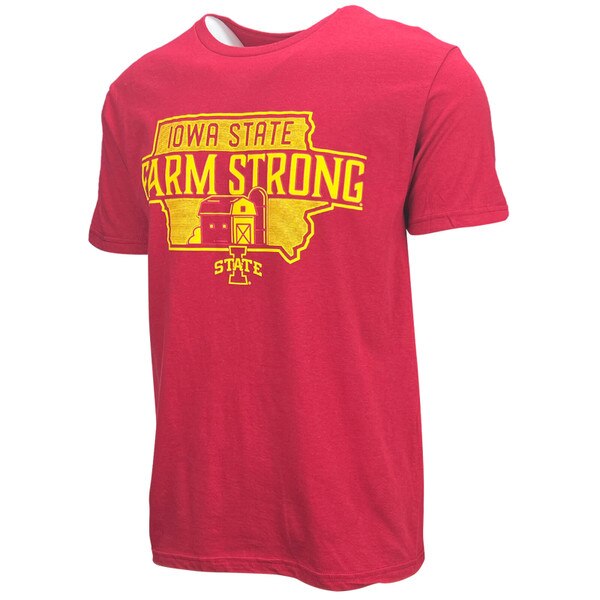 Farm Strong 2024 I-State Cardinal Short Sleeve T-Shirt (was $19.99)